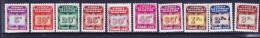 AEF TAXE N° 1/11 SAUF N° 7 NEUF AVEC CHARNIERE - Unused Stamps