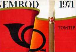 Petit Calendrier 1971 Publicitaire, Nemrod Tomtip, Cigare - Small : 1971-80