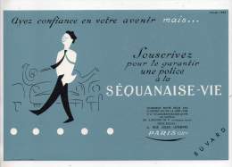 Buvard - Sequanaise Vie - Bank & Insurance