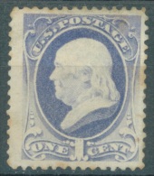 USA  - NO GUM - 1870 - FRANKLIN - Yv 39  Scott 145 A44 NO GUM PERF 12 NO GRILL -  Lot 11037 - 2nd CHOICE - Unused Stamps