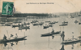 ANDRESY - Les Pêcheurs Au Barrage D'Andrésy - Andresy