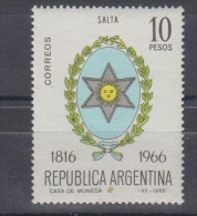 Argentina 1966 Michel Nr 925 MNH  Coats Of Arms Salta - Neufs