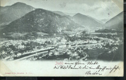 AUSTRIA ISCHL 1898 VINTAGE POSTCARD - Bad Ischl