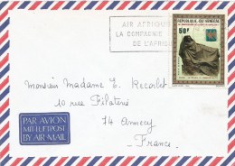 Senegal 1972 Dakar Ponty Napoleon Bonaparte Air Afrique Slogan Cover - Napoleon