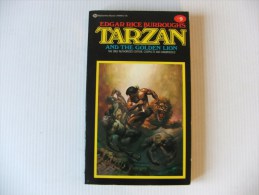 TARZAN And The Golden Lion Ballantine Books 9 Texte En Anglais - Ciencia Ficción