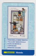 2009 - ITALIA -  TESSERA FILATELICA   "SAGRA DEI MISTERI DI CAMPOBASSO" - Philatelic Cards