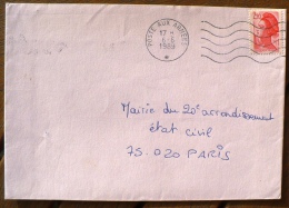 FRANCE Militaria, Cachet Poste Aux Armées. Flamme Emise Le 6/6/1989 - Militaria