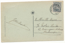 1922 ZICHTKAART "ROCHEFORT- LE FOND DES VAUX" MET PZ 183 VAN ROCHEFORT NAAR ANTWERPEN ZIE SCAN(S) - 1915-1920 Albert I