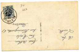 1929 FANTASIEKAART MET PZ 279 VAN FLEURUS NAAR ANVERS ZIE SCAN(S) - 1929-1937 Heraldieke Leeuw