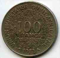 Afrique De L´Ouest West African States Union Monétaire 100 Francs 1972 BCEAO UMOA KM 4 - Sonstige – Afrika