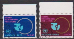 UNO Genf 1980 MiNr. 89 - .90 O Gest.  (  673 ) - Usati