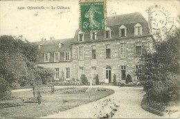 76 Seine Maritime OFFRANVILLE Le Chateau Voyagée En  1908 - Offranville