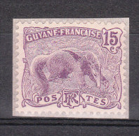 GUYANE YT 54 Neuf Sur Fragment - Unused Stamps