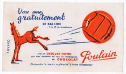 Buvard - Chocolat Poulain - (Ballon) - Cocoa & Chocolat