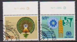 UNO Genf 1981 MiNr.101 - 102 O Gest.. 10 Jahre Entwicklungshelfer-Progra Mm UNO (  822 ) - Used Stamps