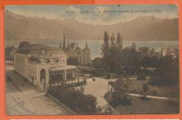 EGG805, Vevey, Casino, Dents De Morcles, Dents Du Midi, Circulée 1912 - Morcles