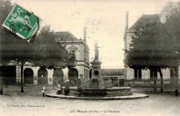 CPA MAYET , La Fontaine - Mayet