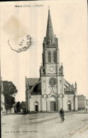 CPA MAYET , L'église - Mayet