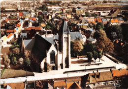 59.  SECLIN.  VUE AERIENNE.  EGLISE ST-PIAT.  CIM. - Seclin