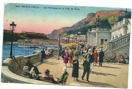 Monte Carlo  Les Terrasses Et La Tête De Chien - Terraces