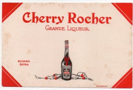 Buvard  - Cherry Rocher - Grande Liqueur - Schnaps & Bier