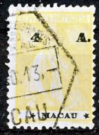 !										■■■■■ds■■ Macao 1924 AF#249ø Ceres New Colors 4 Avos III-IV ERROR (x6213) - Gebraucht