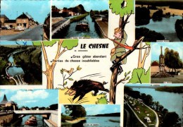 08-LE CHESNE..VUES DIVERS....CPSM GRAND FORMAT - Le Chesne