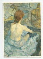 Image , 22 X 16, Peinture , Toulouse Lautrec , La Toilette  ,2 Scans , Fiche Descriptive, Frais Fr : 1.90€ - Autres & Non Classés