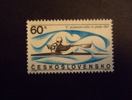 CZECHOSLOVAKIA  1967  MICHEL 1703   RAFTING WORLD CHAMPIONSHIP  MNH ** (053700-NVT) - Rafting