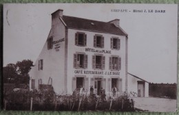 Cpa Dpt 56 -- Kerpape  Hotel J. LE DARZ - 1936 - Plömeur