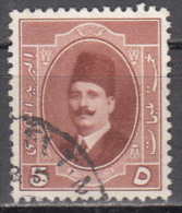 Egypt  Scott No .  96   Used    Year  1923 - Usados