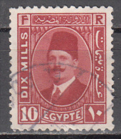 Egypt  Scott No .  136   Used    Year  1927 - Gebruikt