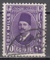 Egypt  Scott No .  137   Used    Year  1927 - Gebruikt