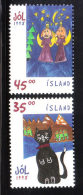 Iceland 1998 Christmas Children's Drawings MNH - Nuovi