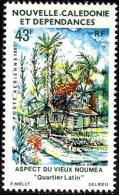 NEW CALEDONIA 43 FRANCS "QUATIER LATIN" HOUSE PAINTING SET OF 1 MINT 1981(?) SG665 READ DESCRIPTION !! - Unused Stamps