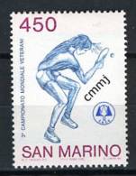 1986 - SAINT-MARIN - SAN MARINO - Sass.. 1184 - Tennis Da Tavolo - MNH - New Mint - - Unused Stamps