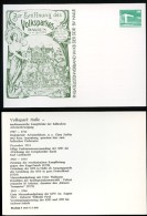 DDR PP18 B2/014 Privat-Postkarte VOLKSPARK HALLE 1982 NGK 4,00 € - Privé Postkaarten - Ongebruikt