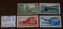 Schweiz Michel Nr:  508 -11  * MH Falz  #4210 - Unused Stamps