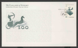 Canada 2006 FDC + Mi 2330 - Logo Publisher – Cent. McCelland & Stewart / Verlag - Verlagsemblem, Offenes Buch - 2001-2010