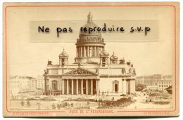 - 45 - Photo Ancienne - Vues De St-Petersbourg, Cathédrale De Isaac, Côté Nord-Ouest, A.FELISCH Photo, TBE, Scans. - Anciennes (Av. 1900)