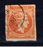 GR+ Griechenland 1880 Mi 56c Hermes - Other & Unclassified