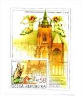 Czech Republuic  2014 - Establishment Of The Cathedral Of St. Vitus, The First Archbishop, S/S, MNH - Unused Stamps