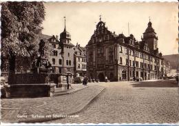 GOTHA: Rathaus Mit Schellenbrunnen - Gotha
