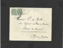 Enveloppe Maroc 1913 - Brieven En Documenten