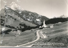 CPSM AUTRICHE Warth A. Arlberg 1497m. Mit Hochtannberg Strasse Geg. Biberkopf 2600m. - Andere & Zonder Classificatie