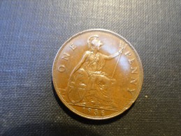Grande Bretagne 1937 1 Penny Georges V - D. 1 Penny
