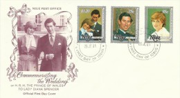 Niue 1981 Royal Wedding FDC - Niue