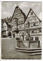 CPSM MILTENBERG A. Main (Allemagne-Bavière) - Partie Am Marktplatz Erb. Um 1500 - Miltenberg A. Main