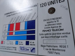 RARE : CORDONS BLEU 120U SC4 ON OFFSET GLACEE REGIE PUBLICITAIRE NR 895451 HORS CADRE ET 895451 DANS LE CADRE - Varietà