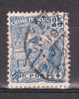 GUYANE YT 56 Oblitéré CAYENNE 19 Juin 192? - Used Stamps